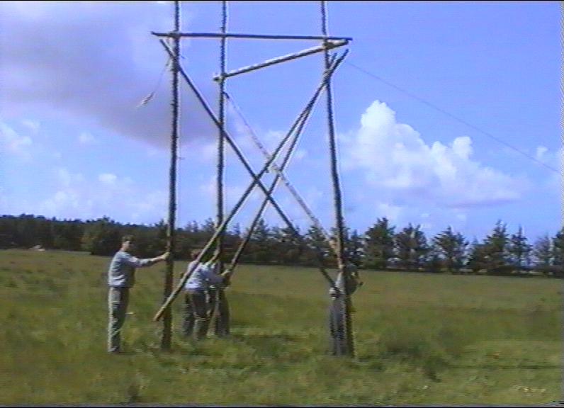 OZ1RDP 1999 Holzturm