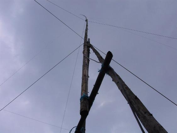 OZ1RDP 03 40m-Mast